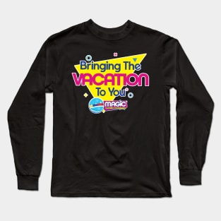 Bringing The Vacation To You 80s Logo Long Sleeve T-Shirt